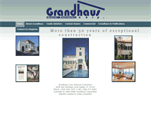 Tablet Screenshot of grandhauscorp.com